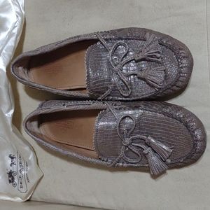 Coach Nadia driving moccasins